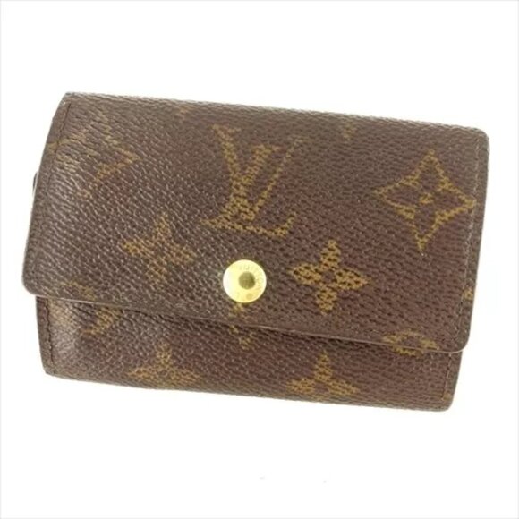 Louis Vuitton Key case Key holder Monogram Brown Monogram Authentic Used - Picture 1 of 7
